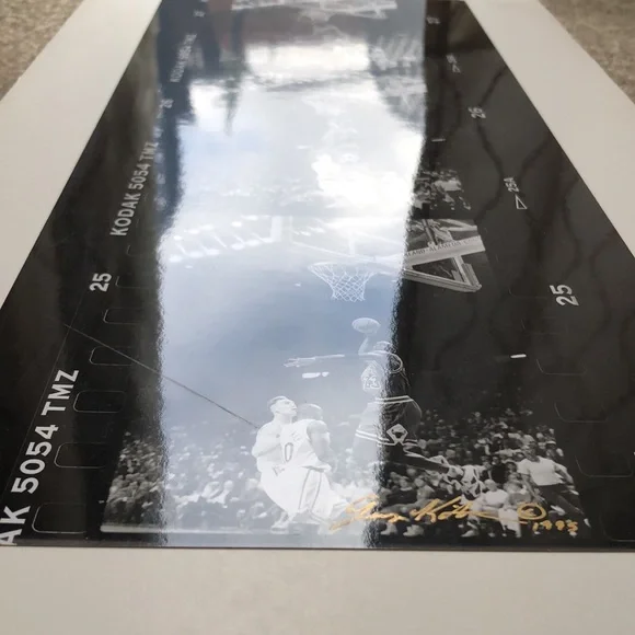 Michael Jordan Blown Up Frame By Frame Kodak Photos - Wall Decor